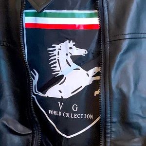 VG World Collection leather jacket